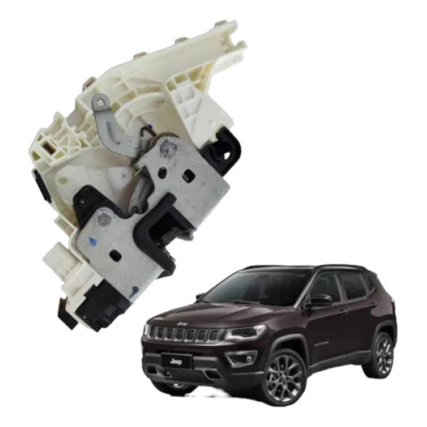 Fechadura Dianteira Esquerda Porta Jeep Compass 2017 À 2023