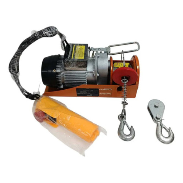 Guincho Talha Elétrica 100/200 Kg 220v 510w Carbon Fak 12m 1 220v
