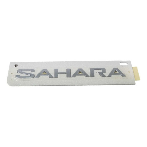 Emblema Para-lama Dianteiro Jeep Wrangler Sahara Cx235  Prateado