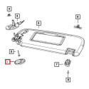  Acabamento Quebra Sol Jeep Grand Cherokee 2011/22 Cx239