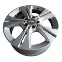 Roda Liga Leve Mercedes C200 Aro 17 5 Furo 5x112 Tala 7,5 Prateado