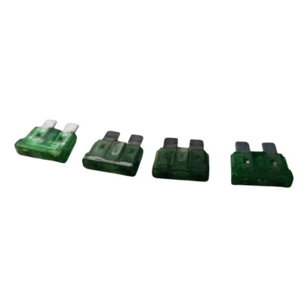 Kit C/ 4 Modulo Fusível 30 (verde) ~3