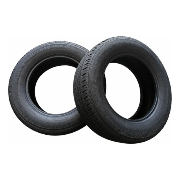 Par Pneu Remoldado Elegance Amplus 215/65 R16 100r R