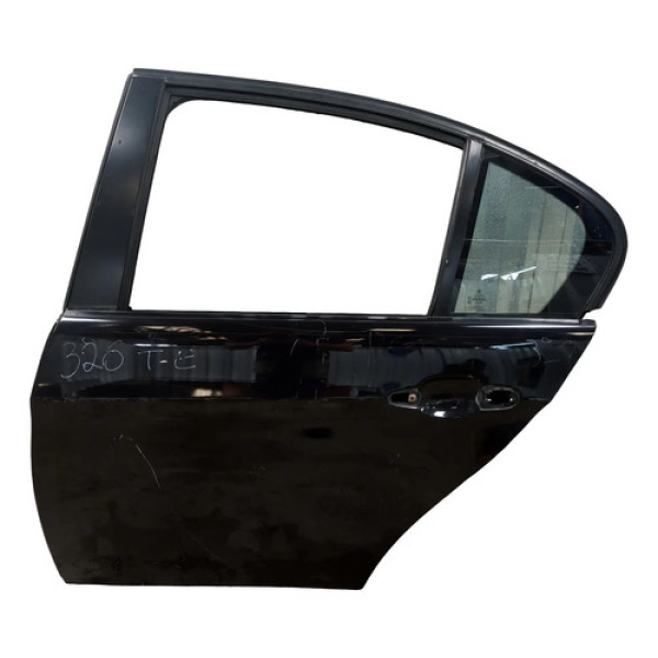 Porta Traseira Lado Esquerdo Bmw 320 2010 Á 2012 Traseira Esquerdo Preto