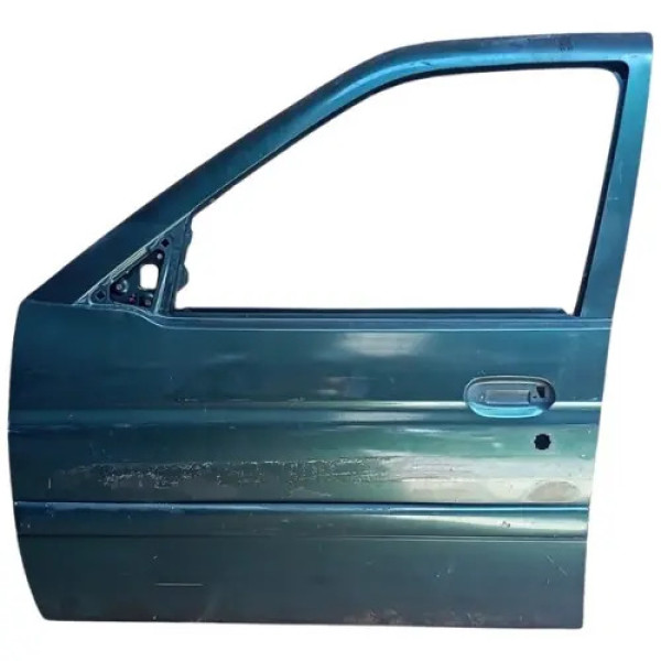 Porta Dianteira Esquerda Ford Escort 1997 À 2003 Dianteira Esquerdo Verde
