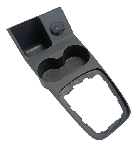 Moldura Console Central Porta Copo Fox 2015 A 2020 Cinza-escuro
