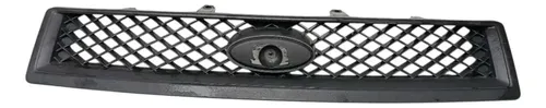 Grade Radiador Frontal Para-choque Fiesta 2007 A 2010 ~2 Preto Fosco
