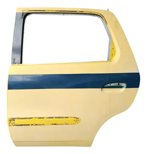Porta Traseira Esquerda Spin 2013 A 2016 Traseira Esquerda Amarelho