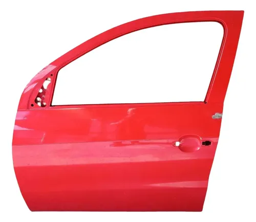 Porta Dianteira Esquerda Voyage G6 2013 A 2016 Dianteira Esquerdo Vermelho