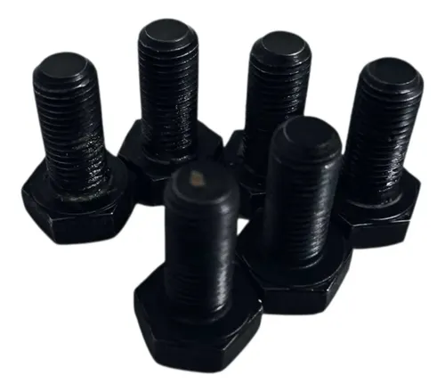 Jogo 6 Parafuso + Flange Volante Cremalheira Motor Uno 1994
