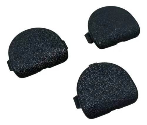 Kit 3 Tampa Parafuso Forro Porta Mala C3 2013 A 2015 Preto