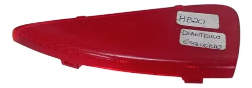 Refletor Forro Porta Dianteira Esquerda Hb20 2012 À 19 Cx133 Vermelho