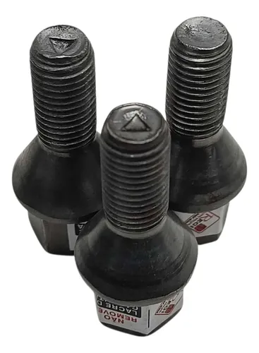 Kit 3 Parafuso Roda 17mm Kwid 1.0 2018 A 2021