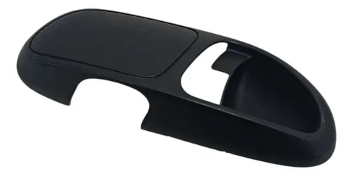 Moldura Maçaneta Intern Porta Tras Esquerd Gol G3 2000 A 05 Preto Traseira