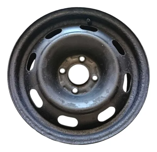 Roda Ferro Estepe Aro 15 4x108 Xsara Picasso 2008 A 2012 Preto