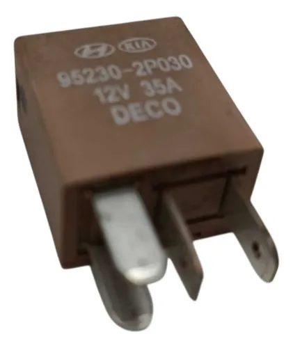 Rele Auxiliar 12v 35a Hb20 Creta Tucson Marrom