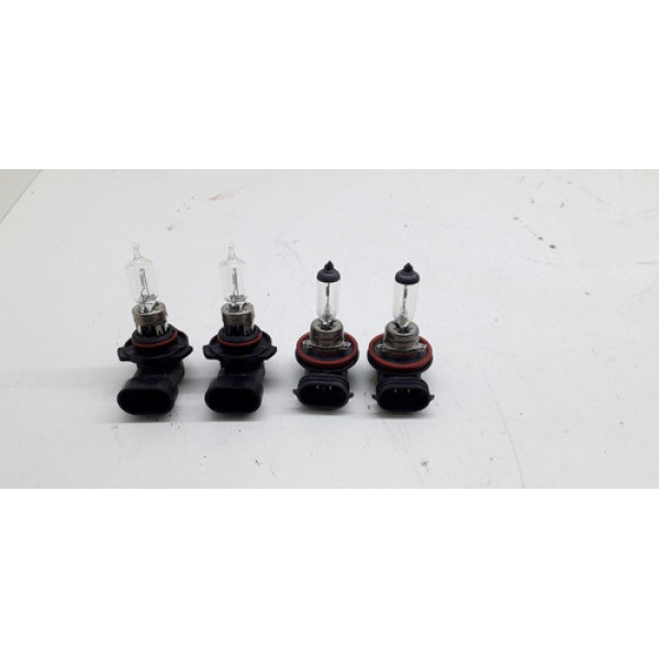 Kit Lâmpadas Yaris 2018 Brancas Original Hb3 H11