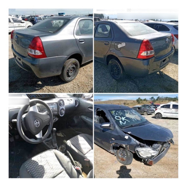 Venda De Peças Carro Toyota Etios Sedan 1.5 Manual