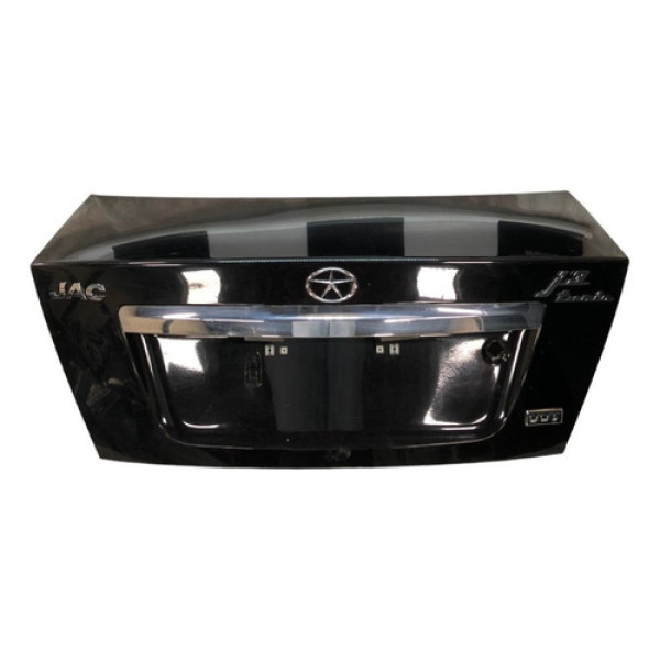 Tampa Traseira Porta Malas Jac J3 Turin Sedan 2012 Original Preto