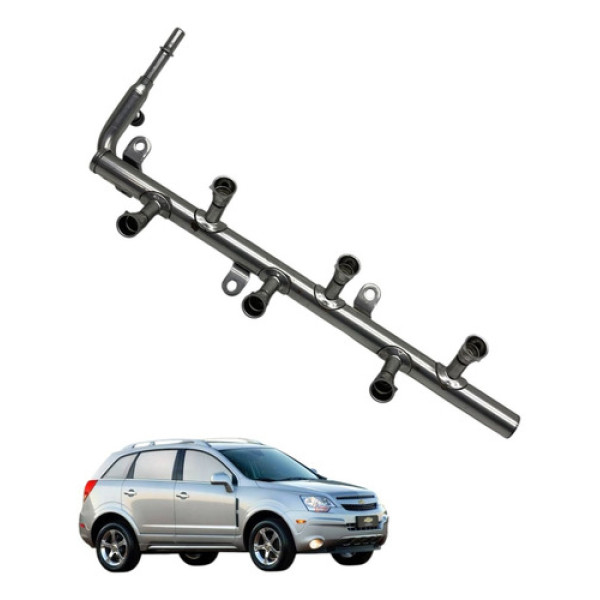 Flauta Bico Injetor Captiva 3.6 V6 2008 2009 2010 Original