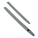 Par Friso Da Porta Traseira Corsa Classic 2001 2002 2003 Branco