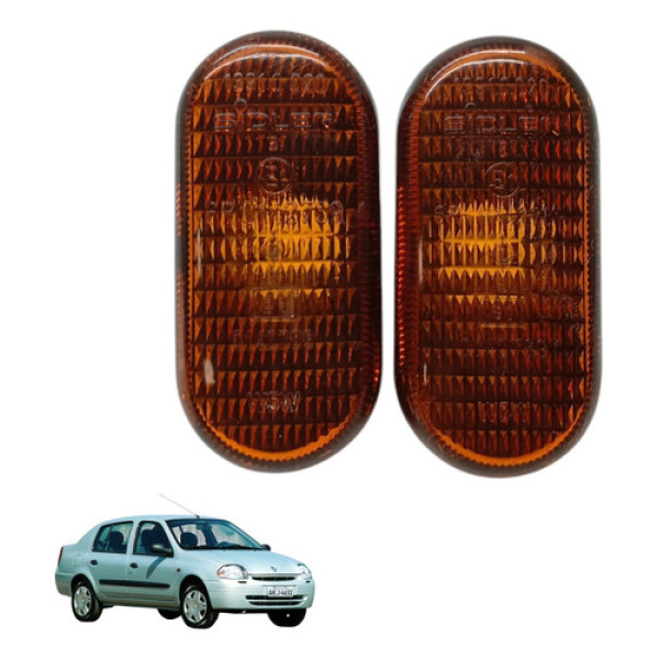 Par Luz Pisca Do Paralama Clio 2001 2002 2003 2004 (usado)