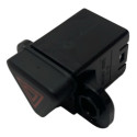 Botao Interruptor Do Pisca Alerta Cobalt 2013 2015 (usado) Preto