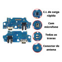 Placa Flex Flat Carga Conector Compatível A05s (a057) Turbo
