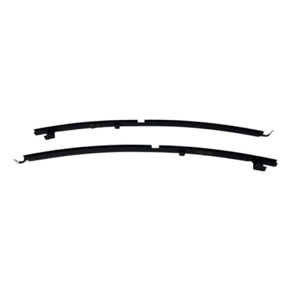 Par Guia Canaleta Vidro Traseiro Gol G3 2000 2005 Original Preto