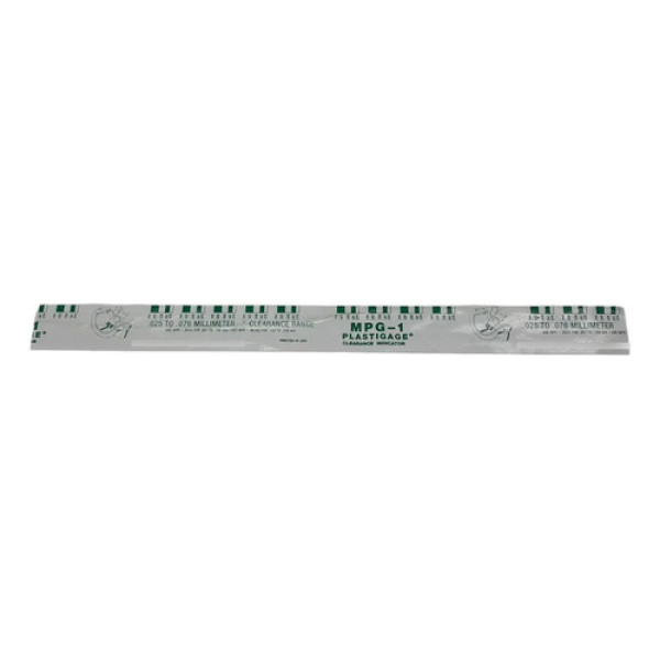 Plastigage Verde Clevite 0.025mm/0.076mm Original 1 Unidade 0.25 Mm 0.76 Mm
