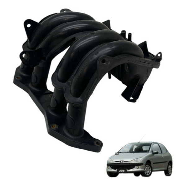 Coletor De Admissao Peugeot 206 1.4 2004 2010 Original