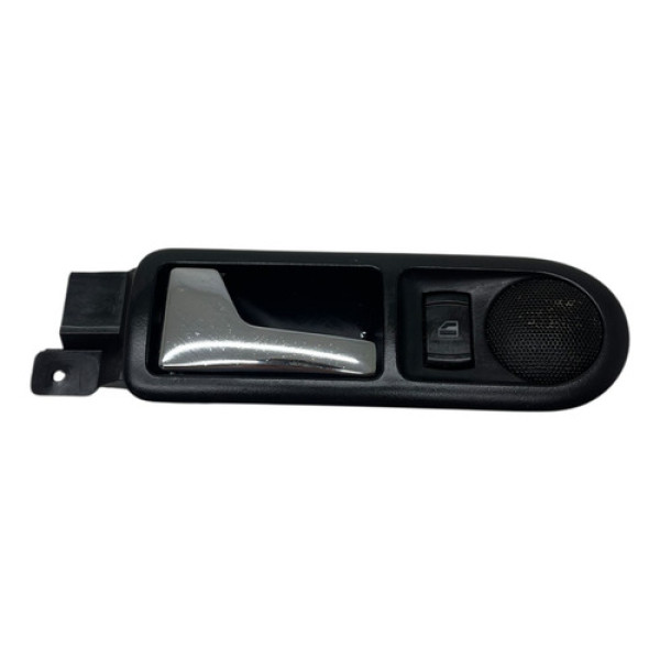 Macaneta Interna Porta Traseira Esquerda Golf Bora 1999 2005 Preto Traseira