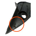Par Moldura Interna Retrovisor Corsa Classic 2002 2003 2004 Preto
