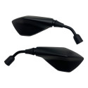 Retrovisor Esportivo Gvs Moto Mt09 Haste Curta Para Honda