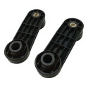 Par Manivela Vidro Porta Dianteira Corsa Classic 2000 2004 Preto