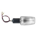 Pisca Seta Universal Titan Fan 125 150 Ano 2000 2013 Cristal Branco