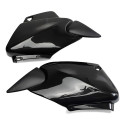 Par Tampa Lateral Inferior Fan 125cc 2005 2006 2007 2008 Preto