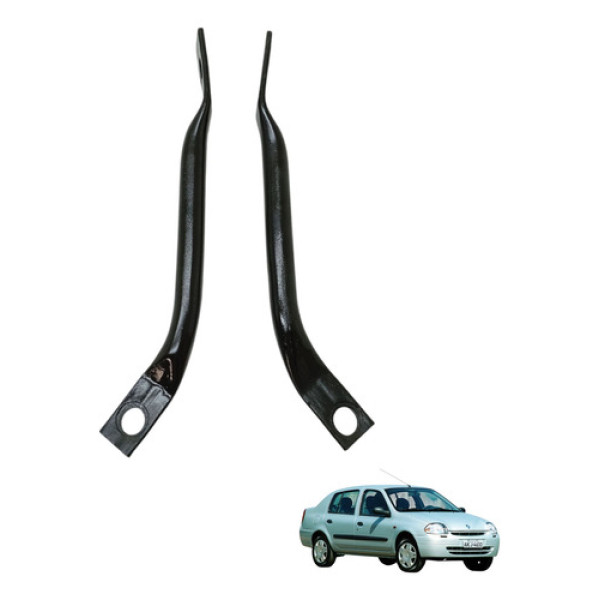 Par Suporte Agregado Dianteiro Clio 1.0 2001 2002 2003 2004