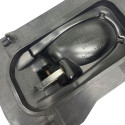 Macaneta Interna Porta Dianteira Direita Vectra 1997 1999 Preto Dianteira