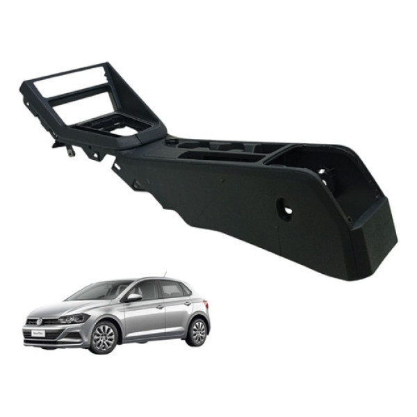 Console Central Porta Copos Vw Polo 2018 2019 2020 (usado)