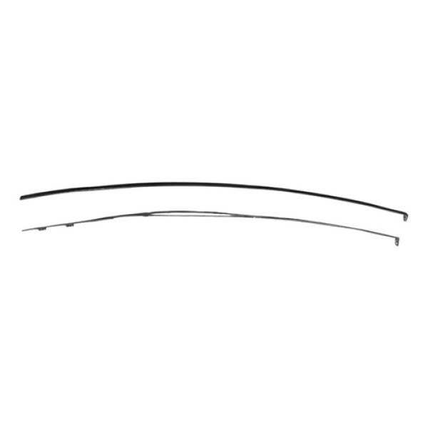 Par Acabamento Friso Do Teto Citroen C4 Vtr 2007 2008 2009 Preto