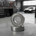 Rolamento 609 Zz Hch Ideal Para Alta Rotaçao Kit C/ 10 Peças Prata