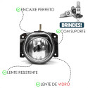 Farol De Milha Auxiliar Fiat Palio Siena 2009 2010 2011 2012 Branco