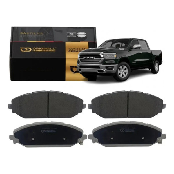 Pastilha De Freio Dianteiro Dodge Ram 1500 2019 Em Diante