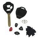 Carcaça Capa Chave Toyota Hilux Sw4 Oca 3bts Lamina Virgem
