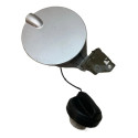 Portinhola Tanque Combustivel Cobalt 2012 2013 2014 2015 Prateado 2014