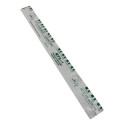 Plastigage Verde Clevite 0.025mm/0.076mm Original 1 Unidade 0.25 Mm 0.76 Mm