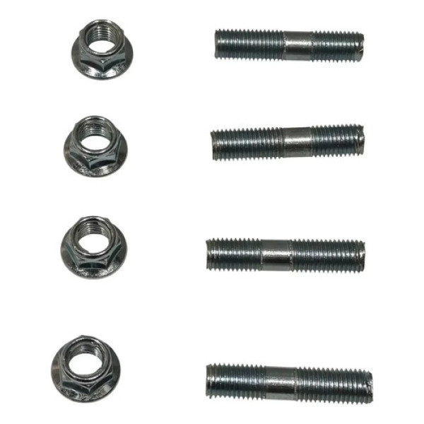 Kit Prisioneiro Parafuso Porca Coroa Titan 150 Fan 125 Tmac