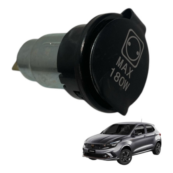 Tomada Carregador 12v Console Central Argo 2019 2021 (usado)