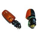 Par 2 Pisca Seta Cg 150 Cbx 250 Titan 125 2000 2008 Dd/te Preto